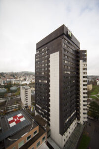 Gefährliche Auswirkungen der Unterschutzstellung des Turmhauses 04 des Kantonsspitals